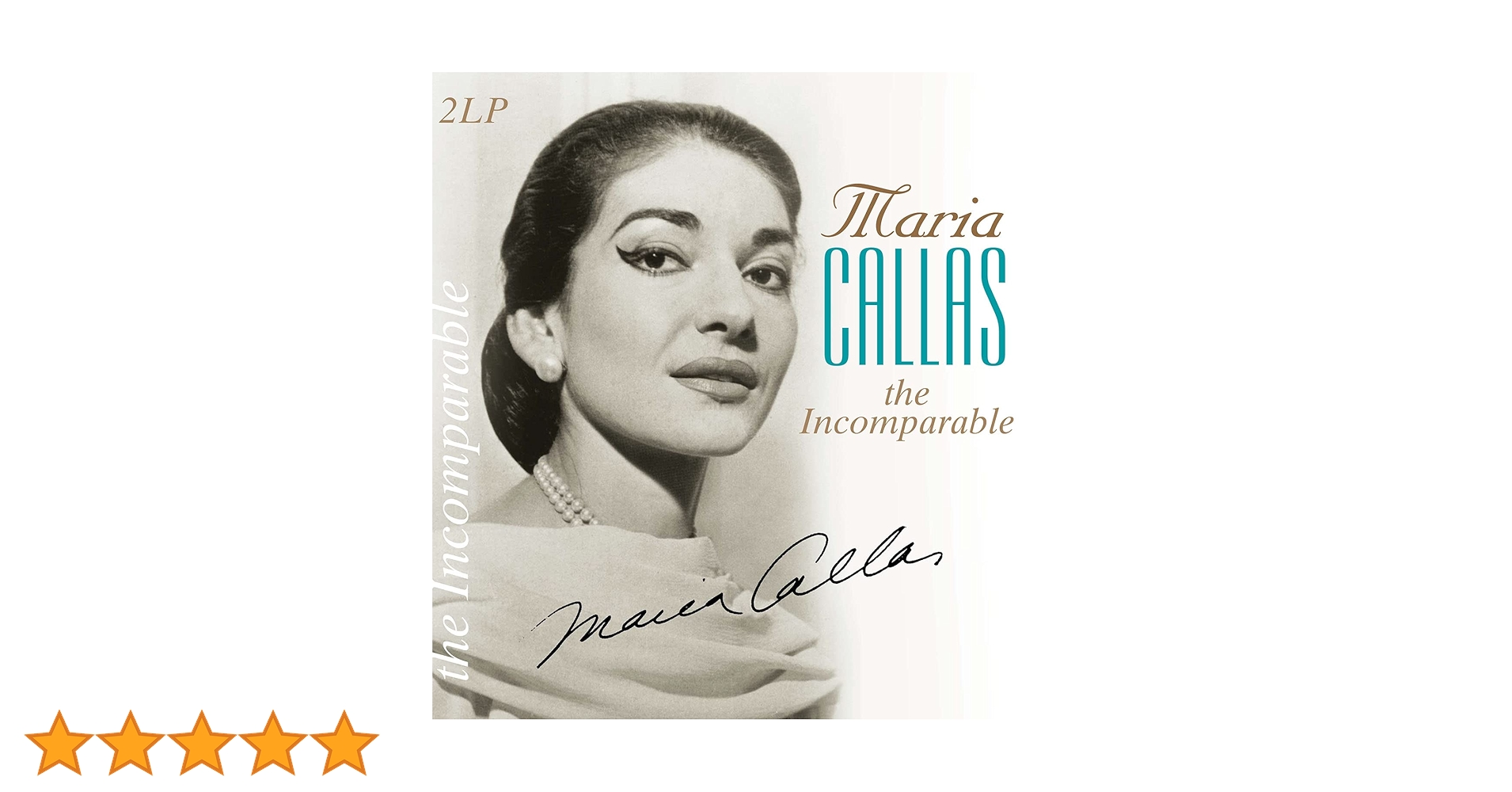 Maria Callas: The Incomporable: Amazon.pl: Płyty CD i winylowe